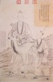 Qianlong empereur collecte Lingzhi lang brillant vieille Chine encre Giuseppe Castiglione ancienne Chine à l’encre